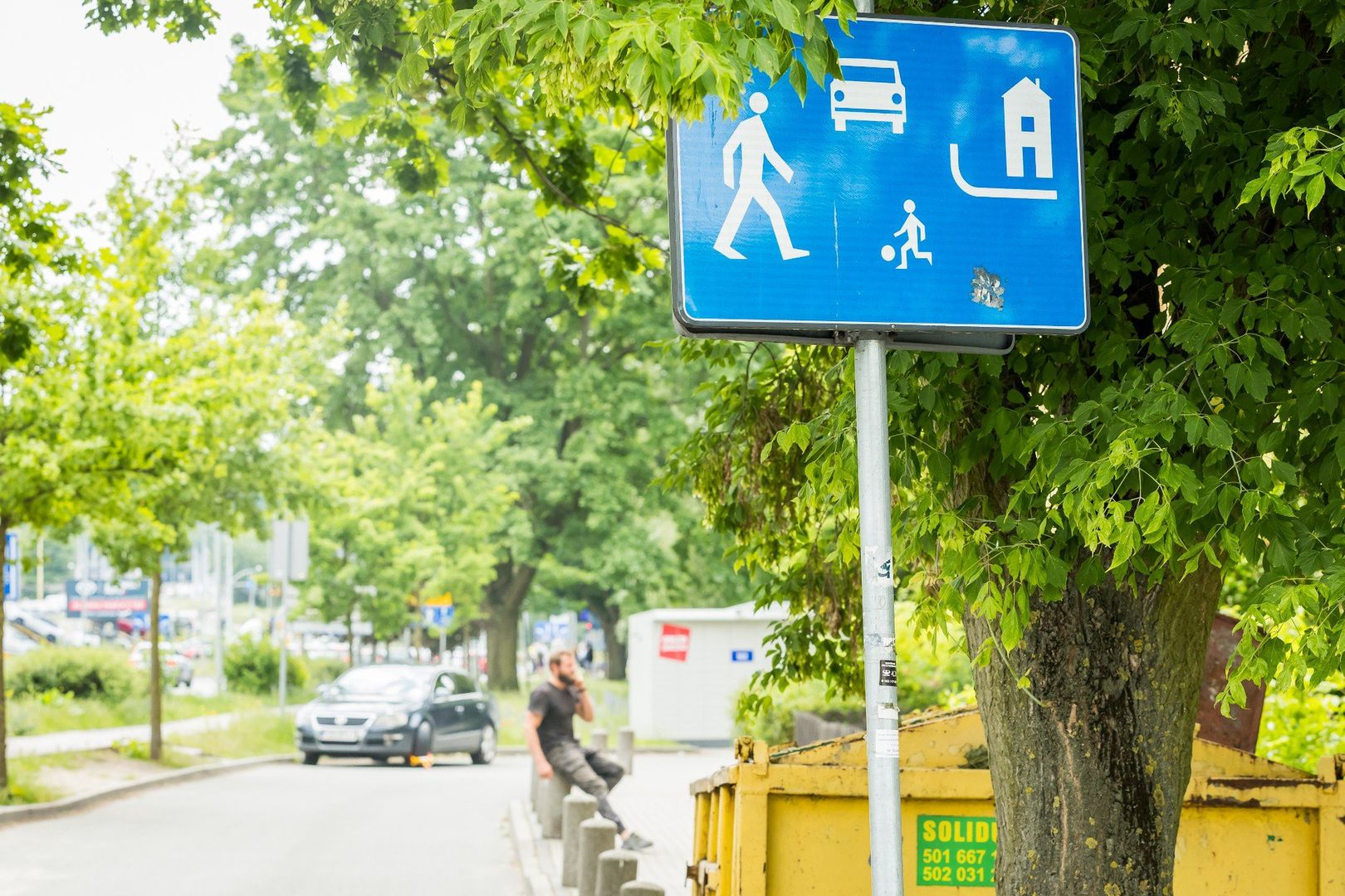Strefa zamieszkania obowiązuje na tym terenie od niespełna tygodnia.
