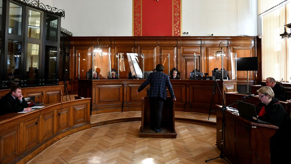 Świadek, który był na scenie WOŚP podczas zabójstwa Pawła Adamowicza, zeznaje na sali Sądu Okręgowego w Gdańsku
