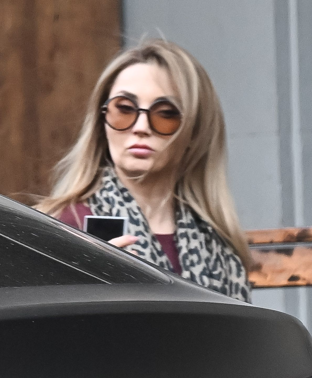 Naturalna Cleo "przyłapana" na mieście