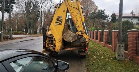 Wrocław. Koparką pod wpływem amfetaminy. 40-latek może trafić za kratki
