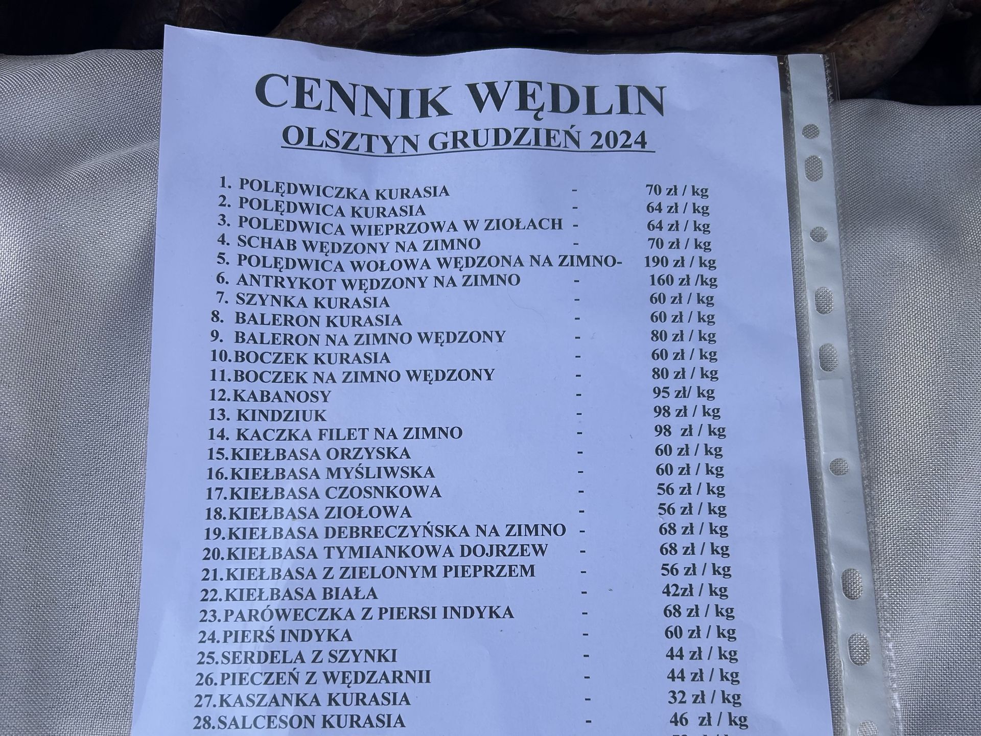 Stoiska na olsztyńskim jarmarku 