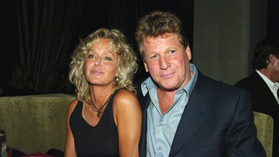 Farrah Fawcett i Ryan O'Neal, 2003 r.