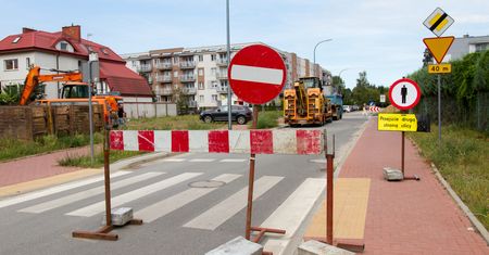 Rozpoczęły się remonty dróg dojazdowych do Sądu Rejonowego!