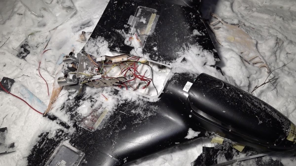 Szczątki drona - zdjęcie ilustracyjne