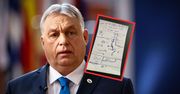 Dziwne notatki Orbana. Dziennikarz pokazał zdjęcie