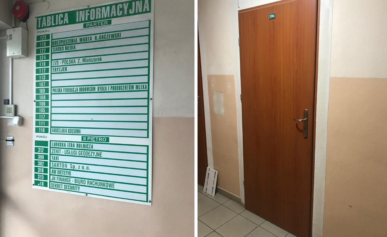 O tym, że w budynku przy ul. ul. Kożuchowsk 15A w Zielonej Górz