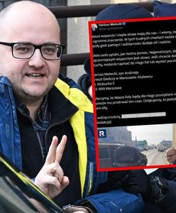 Pojawił się wpis na koncie Mateckiego. "Wiele osób pytało"