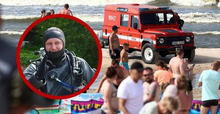 Uratował w Jantarze dwie osoby, choć nie miał sprzętu. Strażak bohaterem