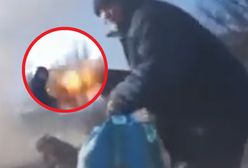 Dramatyczna ewakuacja z Bachmutu. Rosyjska rakieta spadła tuż obok cywilów