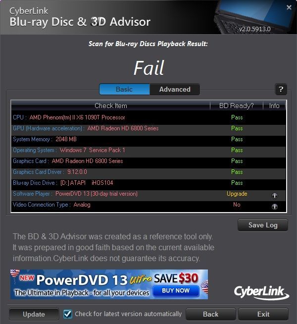 BD &amp; 3D Advisor