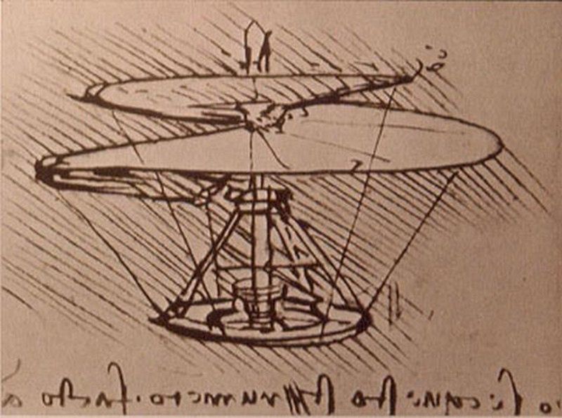 Wynalazki Leonarda da Vinci. Nieznane projekty, które wyprzedziły swoje czasy 2