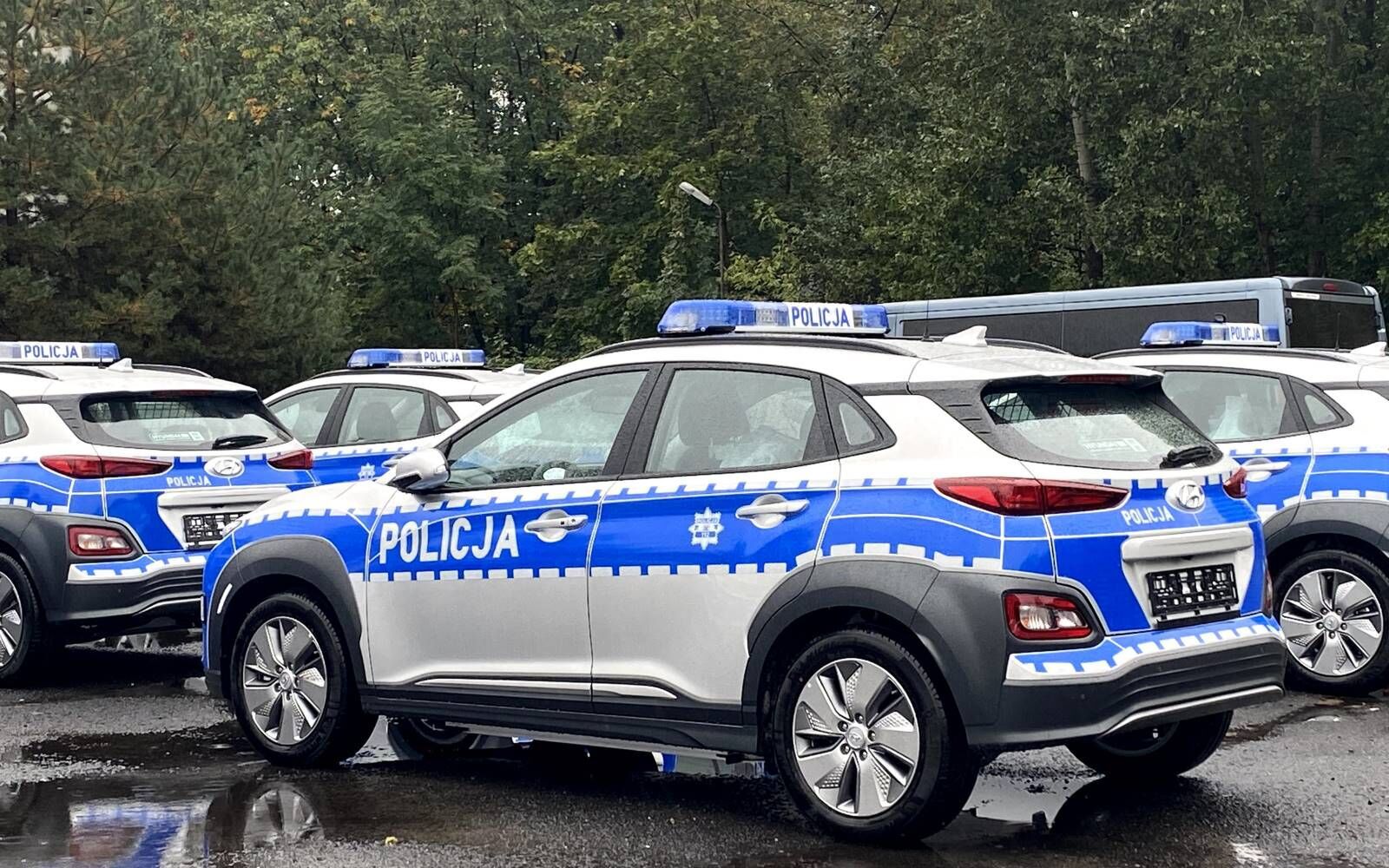 Do końca października szeregi policji zasili więcej elektrycznych hyundaiów