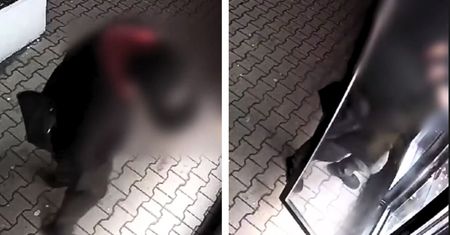 Złodziej-romantyk ukradł bukiet z kwiatomatu. Nagranie go pogrążyło