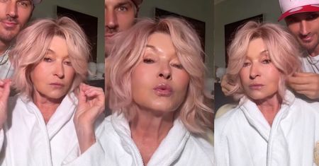 85-letnia Martha Stewart strzeliła sobie RÓŻOWĄ PŁUKANKĘ: "Wygląda o 30 lat młodziej". Jest efekt wow? (FOTO)