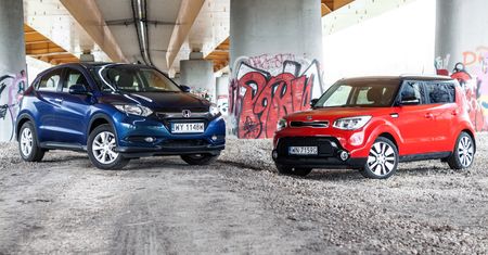 Honda HR-V 1.5 i-VTEC vs. Kia Soul 1.6 GDI - test, porównanie, opinia, spalanie, cena