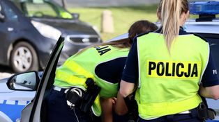 Wypadek na drodze ekspresowej S6 koło Koszalina. Kierowca ukarany mandatem