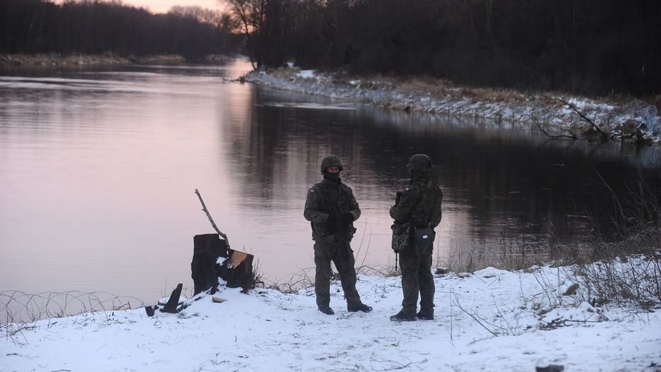 Strzały na granicy polsko-białoruskiej 