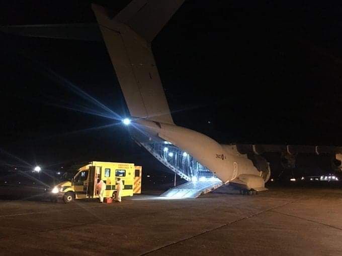 Lekarze postanowili przetransportować ją do Anglii, żeby uratować jej życie