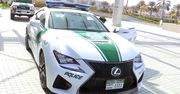 Lexus RC F trafił do floty samochodów policji w Dubaju