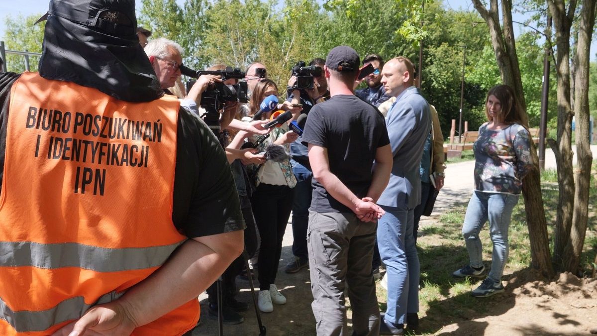 Ludzkie szczątki ujawnione na górkach czechowskich przez IPN