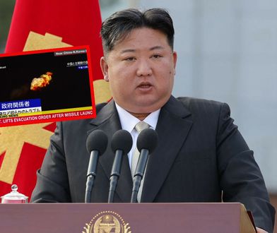 Korea Północna wystrzeliła pocisk. Japonia wydała ostrzeżenia