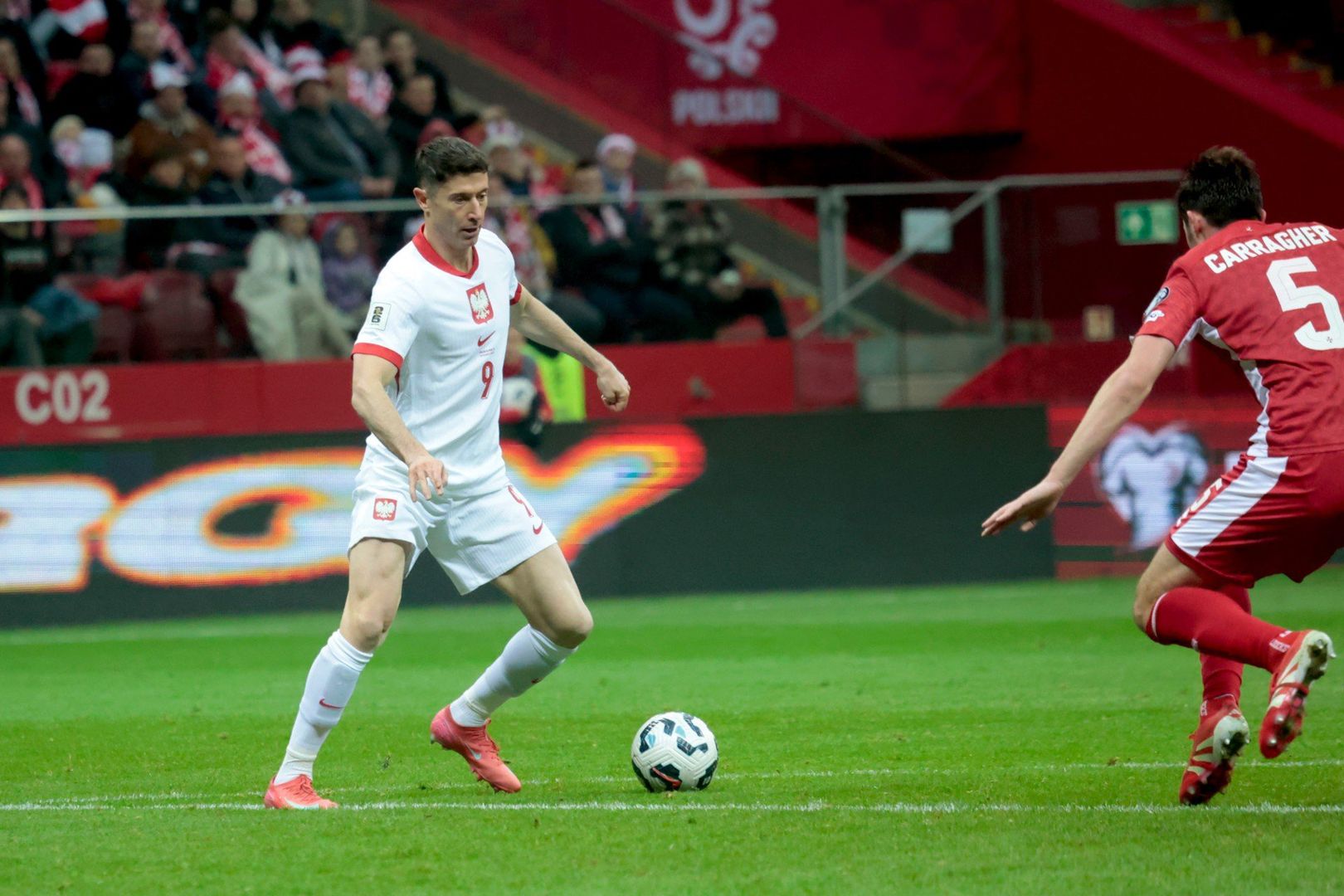 24.03.2025 WARSZAWA Polska vs Malta N/Z 9 Robert Lewandowski Fot. Adam Jankowski / Polska Press