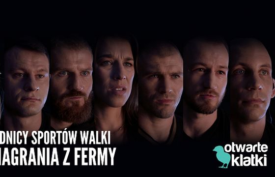 Jan Błachowicz, Joanna Jędrzejczyk, Damian Janikowski w kampanii o życiu kur w klatkach