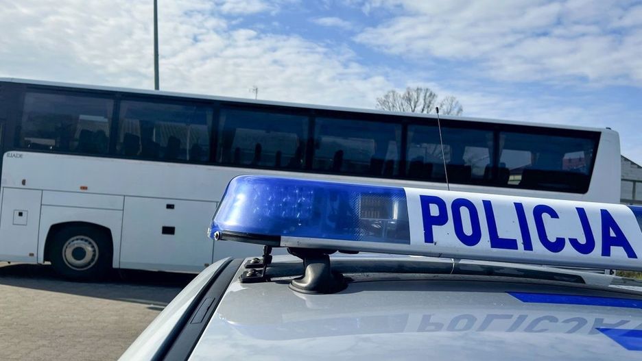 Kontrola szkolnego autobusu
