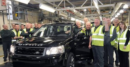 Land Rover Freelander z numerem 300 000!
