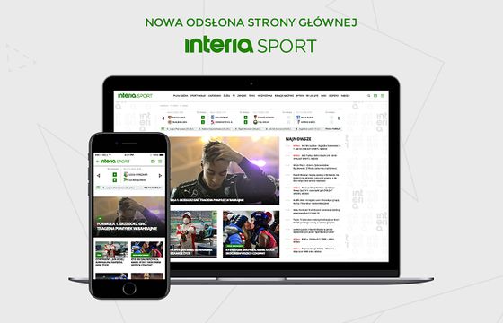 Serwis Sport Interia z nową stroną główną