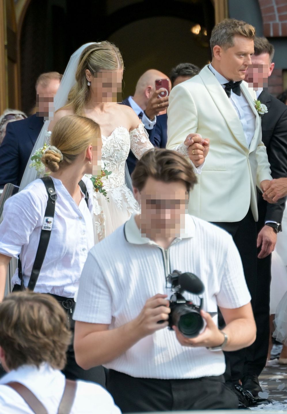 Rafał Brzozowski z żoną