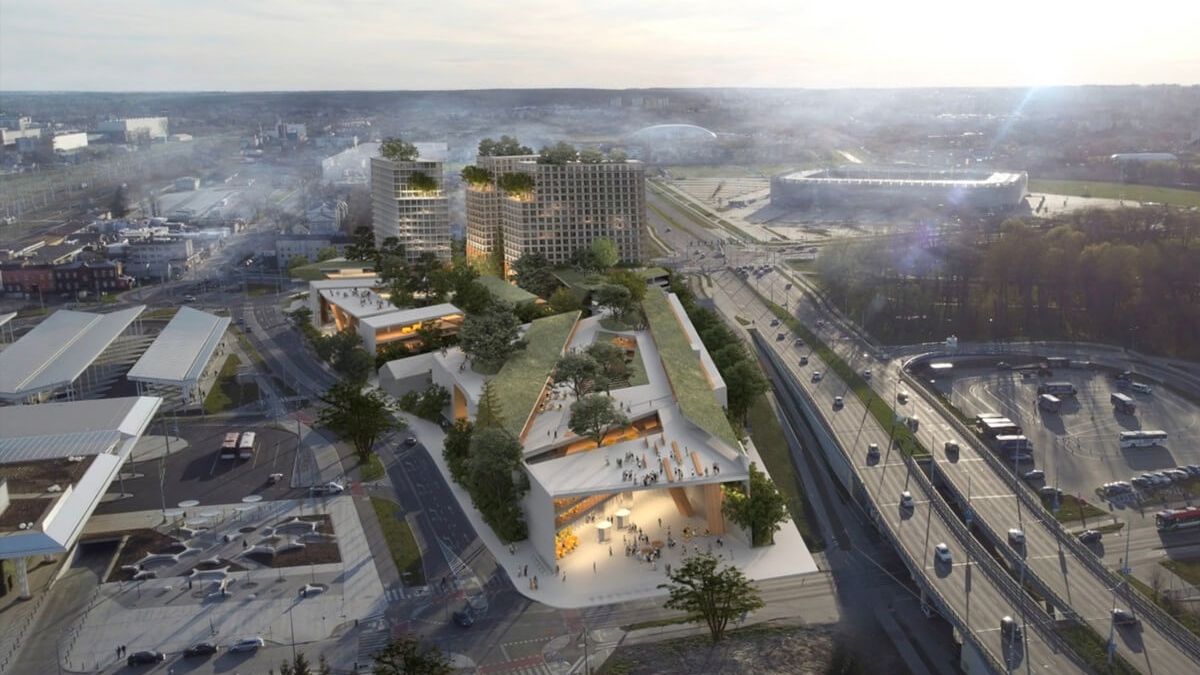 Lublin Centrale - wizalizacja