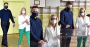 Rafał i Małgorzata Trzaskowscy oddają głos w wyborach prezydenckich (ZDJĘCIA)