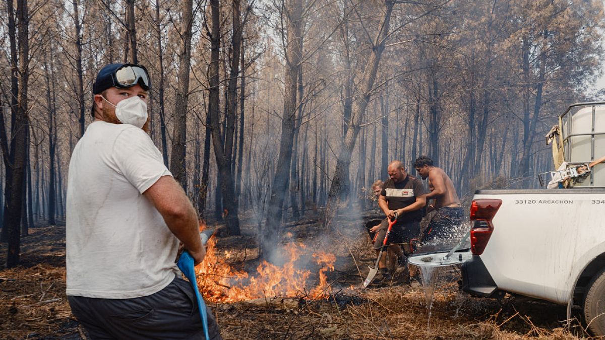 Pożary we Francji. Zatrzymano 375 osób