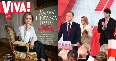 Marta Nawrocka wylądowała na okładce "Vivy!". O adopcji syna mówi: "Nie miał innego ojca. To była inicjatywa męża"