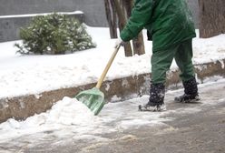 Praca zimą. W tych warunkach możesz powiedzieć: idę do domu