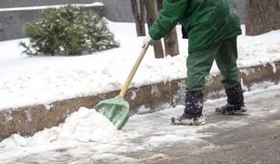 Praca zimą. W tych warunkach możesz powiedzieć: idę do domu