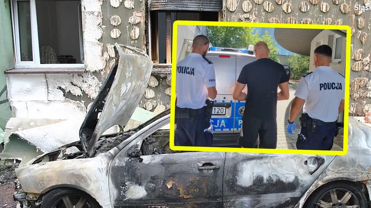 29-latek z Rybnika podpalił taksówkę. Został aresztowany