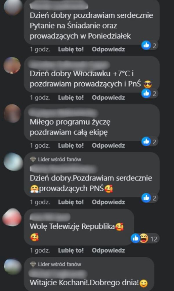 Komentarze internautów 