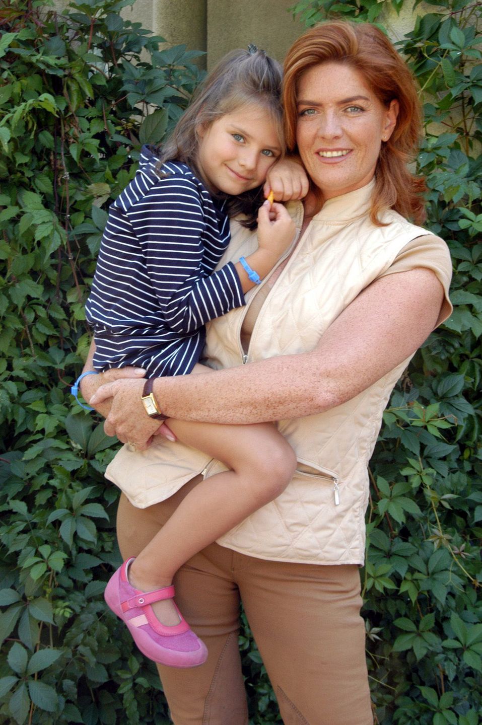 Katarzyna Dowbor z córką Marią