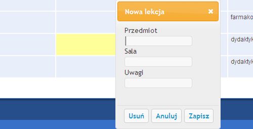 Wygodny plan zajęć online - SpokoPlan.pl 2