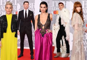 Gwiazdy na gali Brit Awards 2019: Pink, Dua Lipa, Florence Welch (ZDJĘCIA)