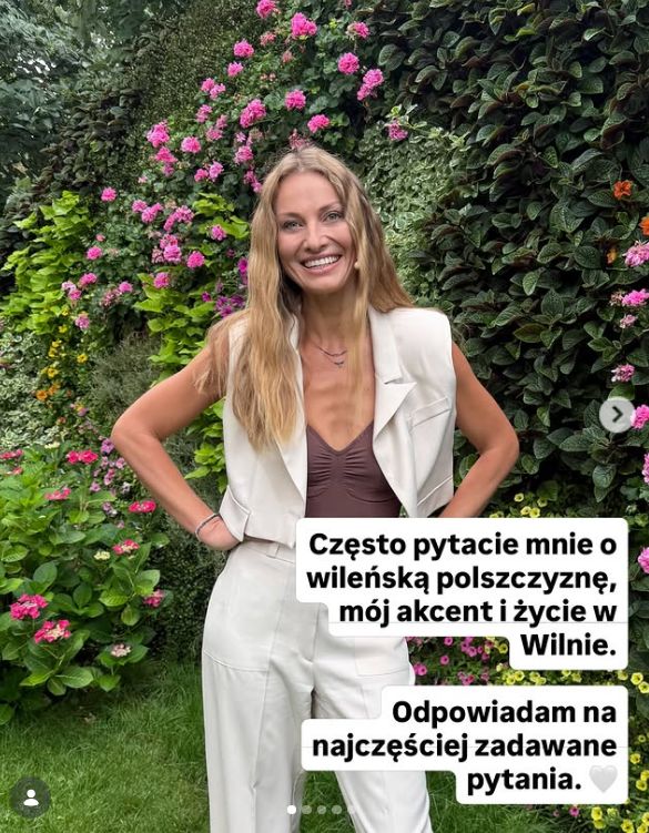 Joanna Moro o korzeniach z Wileńszczyzny