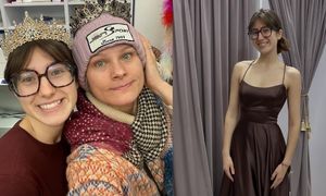 18-letnia córka Piotra Gąsowskiego i Anny Głogowskiej stroi się na STUDNIÓWKĘ. Waha się pomiędzy dwiema kreacjami. Która lepsza? (FOTO)