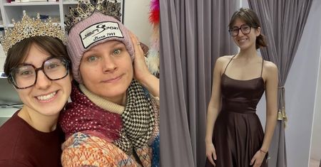 18-letnia córka Piotra Gąsowskiego i Anny Głogowskiej stroi się na STUDNIÓWKĘ. Waha się pomiędzy dwiema kreacjami. Która lepsza? (FOTO)