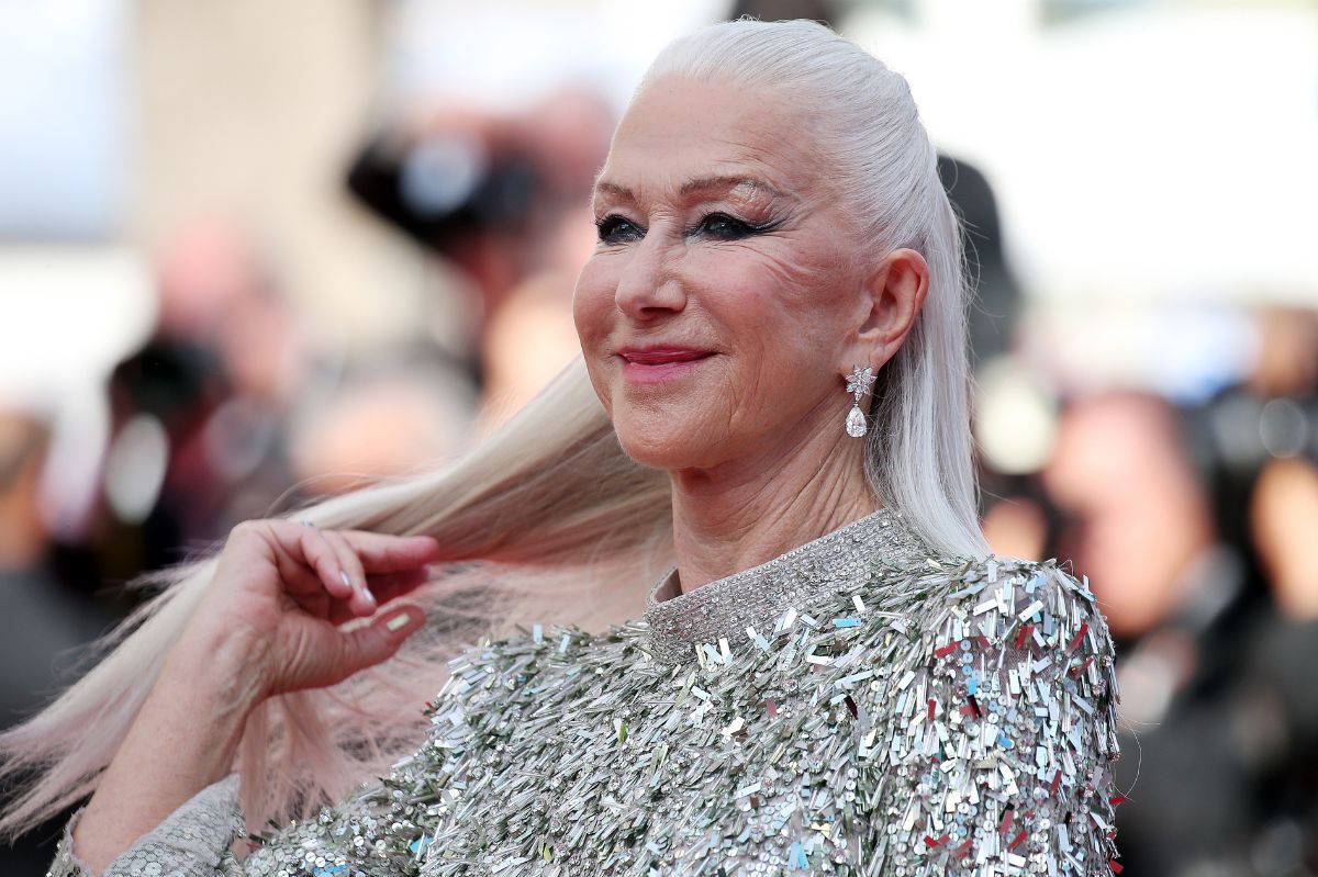 Helen Mirren na Festiwalu Filmowym w Cannes 