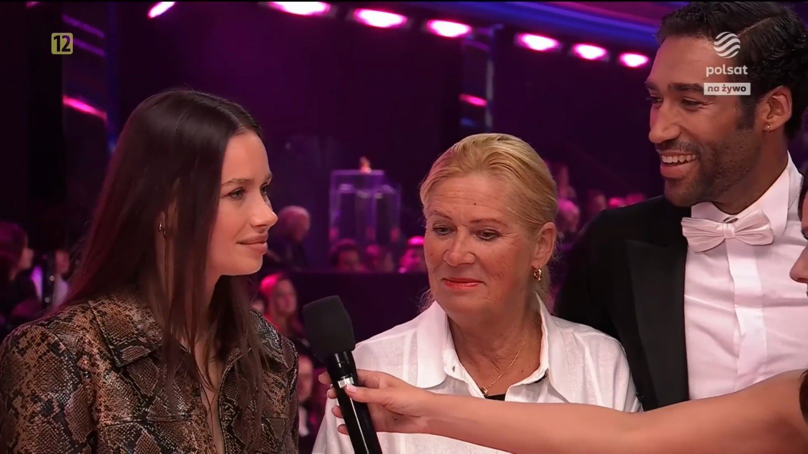 Partnerka Gamou Falla gorąco go dopingowała w finale