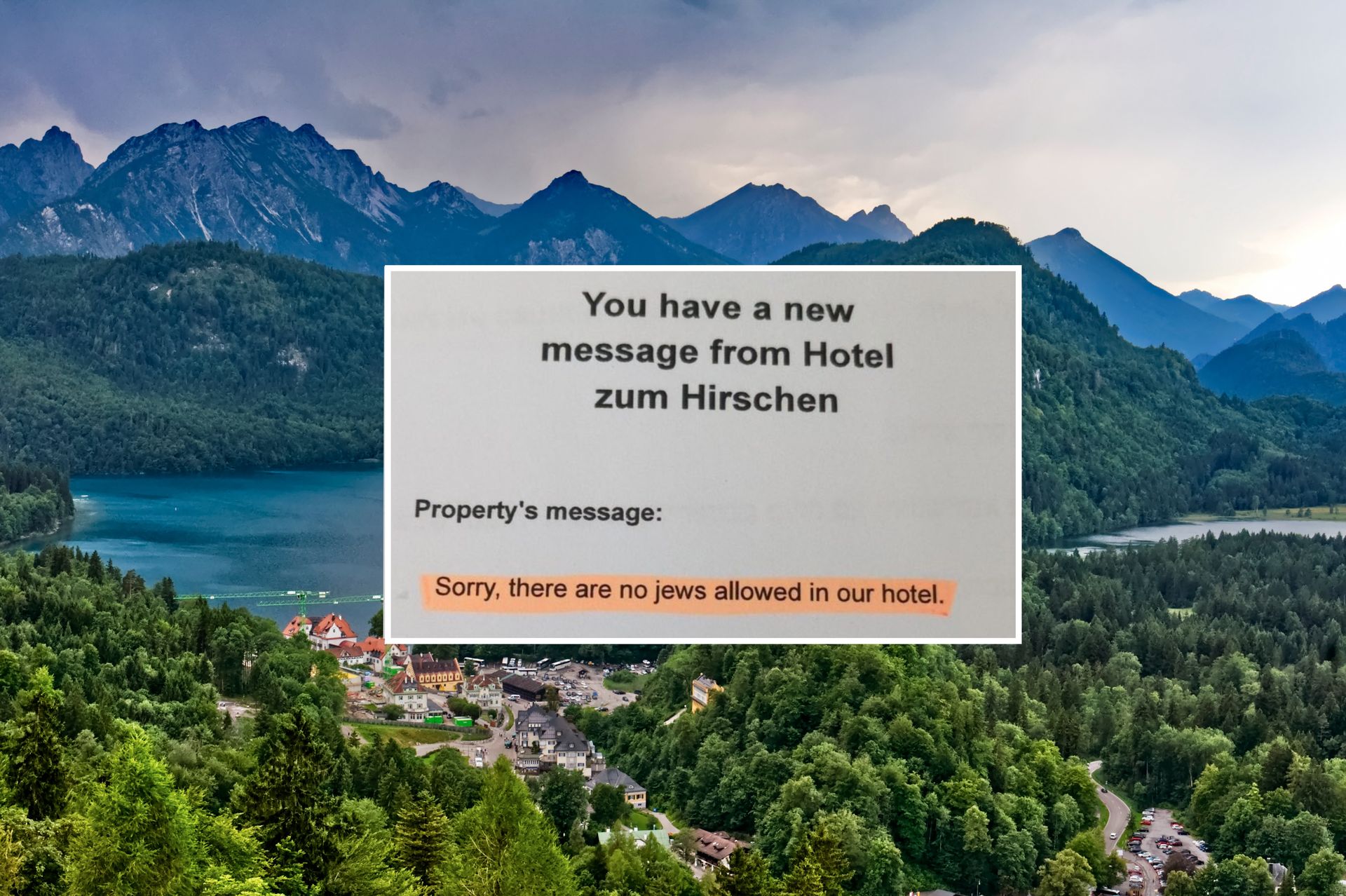 Skandal w niemieckim hotelu. Oto co napisali do klienta