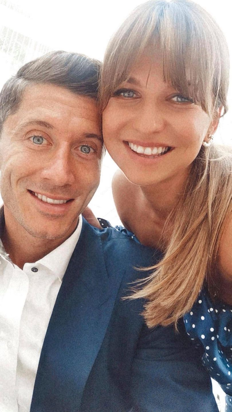 Anna i Robert Lewandowscy