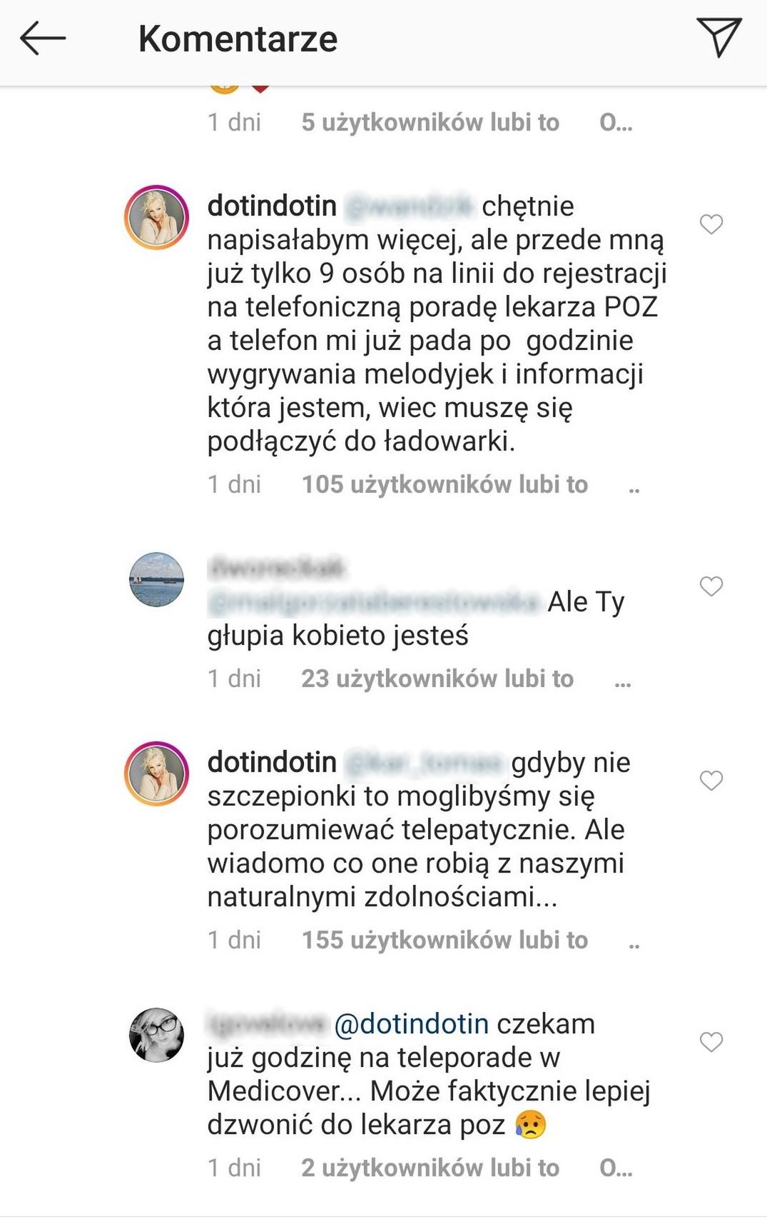 Burza w komentarzach pod postem Doroty Szelągowskiej